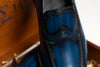 Sigma Loafer Blue Leather Patina